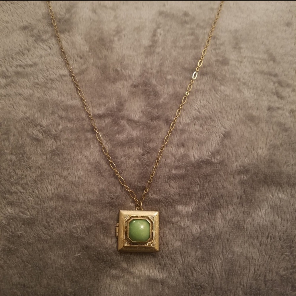 Jcrew Locket Necklace